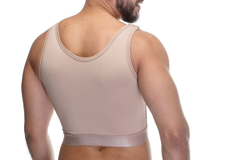 Cinta Masculina Colete Pós Cirúrgica Ginecomastia